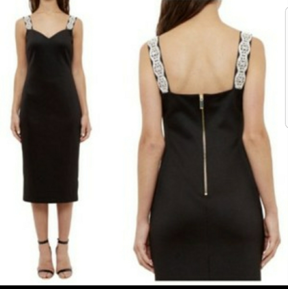 NWT TED BAKER MALLY EMBELLISHED STRAP BODY…